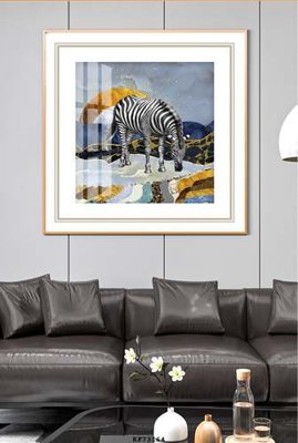 File tranh in tráng gương File tranh hiện đại pha lê gương KF73164 (siêu nét)