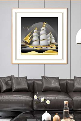 File PSD File tranh hiện đại pha lê gương KF73214 (gốc) tách lớp chi tiết