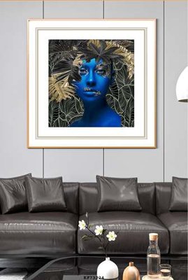 File gốc File tranh hiện đại pha lê gương KF73224 (in ấn) màu sắc trung thực