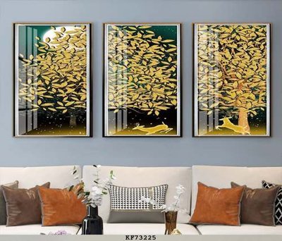 File tranh File tranh hiện đại pha lê gương KF73225 (ảnh gốc) độc quyền