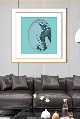 Tải file gốc File tranh hiện đại pha lê gương KF73251 (in bạt) quảng cáo