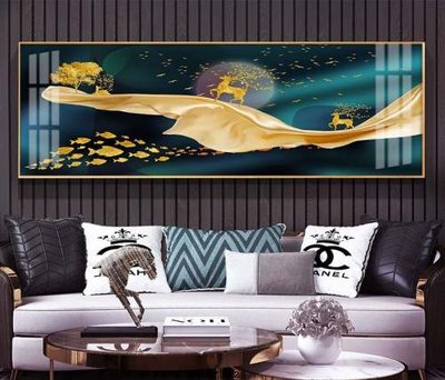 File gốc File tranh hiện đại pha lê gương KF73328 (trang trí) phòng trẻ em