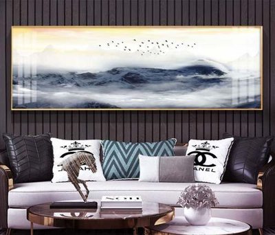 Ảnh mô tả file gốc in mica File tranh hiện đại pha lê gương KF73333