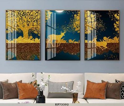 Mua file gốc File tranh hiện đại pha lê gương KF73392 (PSD) tại Filetranh.com