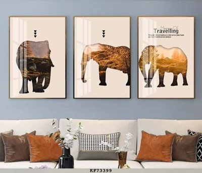 File tranh in trần 3D File tranh hiện đại pha lê gương KF73399 (ảnh gốc)