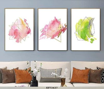 File tranh File tranh hiện đại pha lê gương KF73437 (file gốc) chuẩn màu in