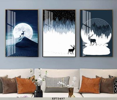 File tranh File tranh hiện đại pha lê gương KF73497 (ảnh gốc) chi tiết rõ ràng