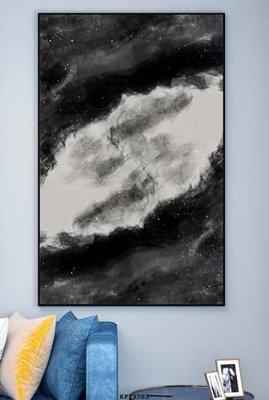 File PSD File tranh hiện đại pha lê gương KF73703 (gốc) tách lớp chi tiết