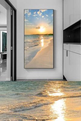 File gốc File tranh hiện đại pha lê gương KF73708 (in lụa) tranh phong thủy