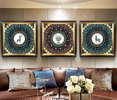 Download file ảnh gốc File tranh hiện đại pha lê gương KF73720 để in ấn