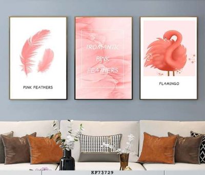 File in trần File tranh hiện đại pha lê gương KF73729 (bản gốc) mây trời