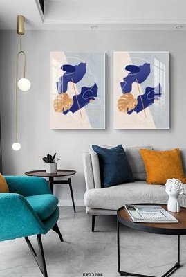 File gốc File tranh hiện đại pha lê gương KF73786 (in lụa) tranh phong thủy