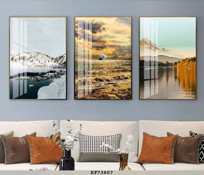 File gốc File tranh hiện đại pha lê gương KF73807 (in tráng gương) nghệ thuật