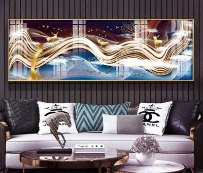 File ảnh File tranh hiện đại pha lê gương KF73852 (gốc) in backdrop sự kiện