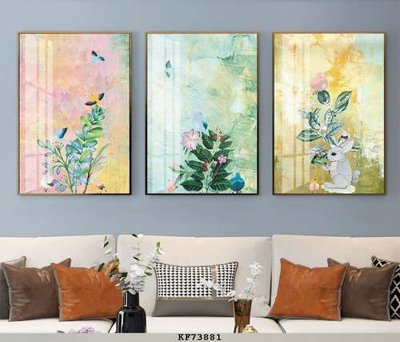 File in ấn File tranh hiện đại pha lê gương KF73881 (bản gốc) từ file gốc