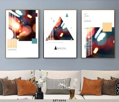 File in trần File tranh hiện đại pha lê gương KF73894 (bản gốc) đại dương