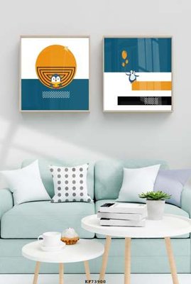 Chi tiết file ảnh File tranh hiện đại pha lê gương KF73900 sắc nét