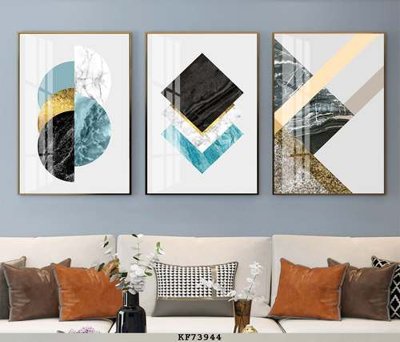 File tranh File tranh hiện đại pha lê gương KF73944 (ảnh gốc) in trần 3D