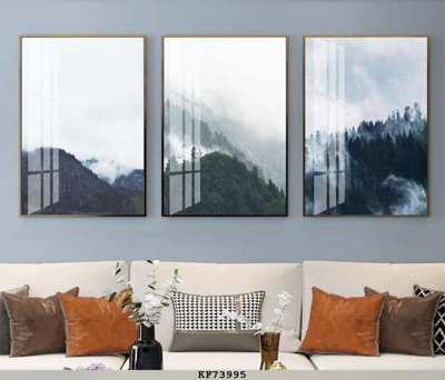 File tranh File tranh hiện đại pha lê gương KF73995 (gốc) chủ đề thành phố