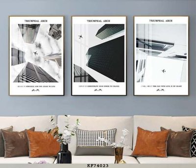 File tranh File tranh hiện đại pha lê gương KF74023 (gốc) in backlit film