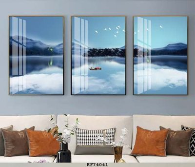 File tranh File tranh hiện đại pha lê gương KF74041 (ảnh gốc) độc quyền