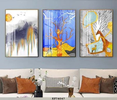 Tải file gốc File tranh hiện đại pha lê gương KF74047 (bản PSD) đầy đủ layer