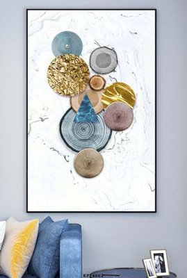 Chi tiết file ảnh File tranh hiện đại pha lê gương KF74062 sắc nét