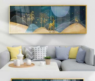 File tranh gốc File tranh hiện đại pha lê gương KF74080 (sắc nét từng chi tiết)