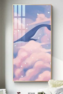 Download file gốc File tranh hiện đại pha lê gương KF74100 (in mica) 3D