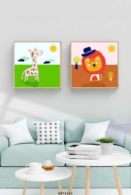 File tranh File tranh hiện đại pha lê gương KF74121 (gốc) phong cách tối giản