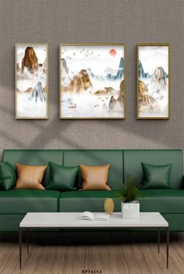 Tải file gốc File tranh hiện đại pha lê gương KF74152 dùng cho in ấn