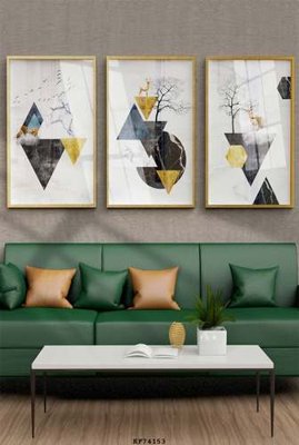 Tệp tin gốc File tranh hiện đại pha lê gương KF74153 (dùng cho in ấn) chuyên nghiệp