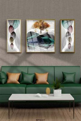 File gốc File tranh hiện đại pha lê gương KF74167 (bản quyền) cho in ấn