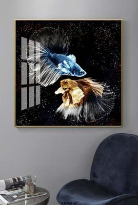 Tải file File tranh hiện đại pha lê gương KF74218 (gốc) chủ đề tâm linh