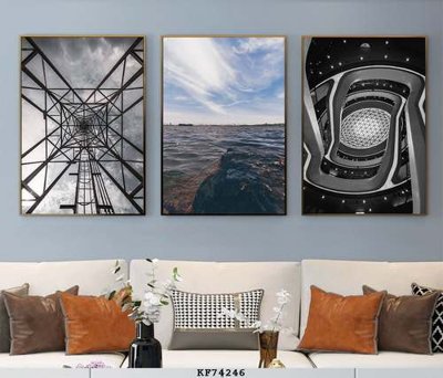 File in ấn cao cấp File tranh hiện đại pha lê gương KF74246 (file gốc)