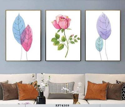 File gốc File tranh hiện đại pha lê gương KF74309 (in tráng gương) sang trọng