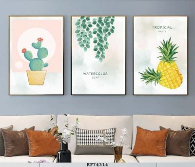 Ảnh mô tả file gốc in mica File tranh hiện đại pha lê gương KF74314