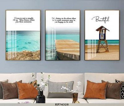 File tranh File tranh hiện đại pha lê gương KF74328 (gốc) chủ đề động vật