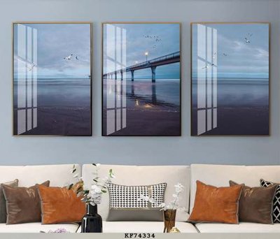 File gốc File tranh hiện đại pha lê gương KF74334 (bản quyền) cho in ấn