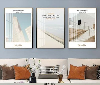 File gốc File tranh hiện đại pha lê gương KF74335 (chuẩn màu) cho in offset