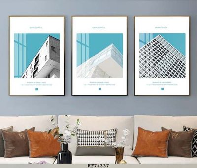 File gốc File tranh hiện đại pha lê gương KF74337 (in tráng gương) ốp tường