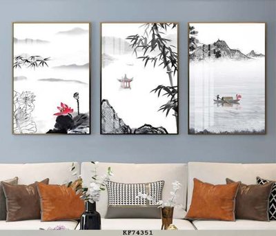 File tranh in mica File tranh hiện đại pha lê gương KF74351 (độ phân giải cao)