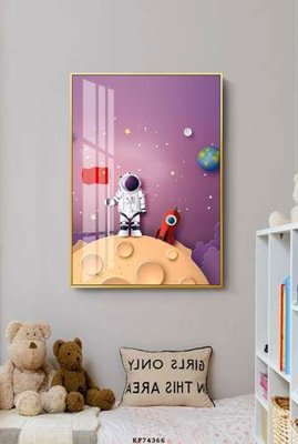 File in ấn chuyên nghiệp File tranh hiện đại pha lê gương KF74366 (file gốc)