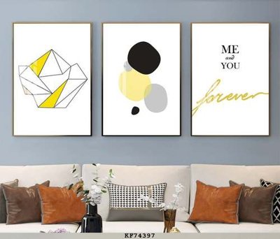 File tranh PSD File tranh hiện đại pha lê gương KF74397 chất lượng cao