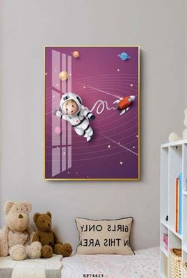 Tải file PSD File tranh hiện đại pha lê gương KF74423 (nguyên layer) để in