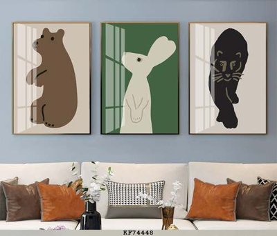 File ảnh File tranh hiện đại pha lê gương KF74448 (gốc) in backdrop sự kiện