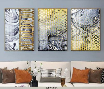 File gốc File tranh hiện đại pha lê gương KF74454 (cho in 3D) độc đáo