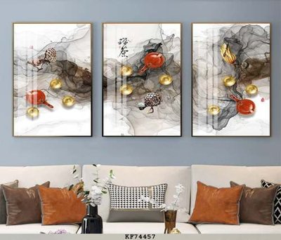 File ảnh File tranh hiện đại pha lê gương KF74457 (gốc) in biển hiệu