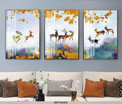 File tranh gốc File tranh hiện đại pha lê gương KF74498 (bản quyền) file PSD