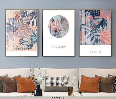 File gốc File tranh hiện đại pha lê gương KF74502 (chuẩn CMYK) cho nhà in